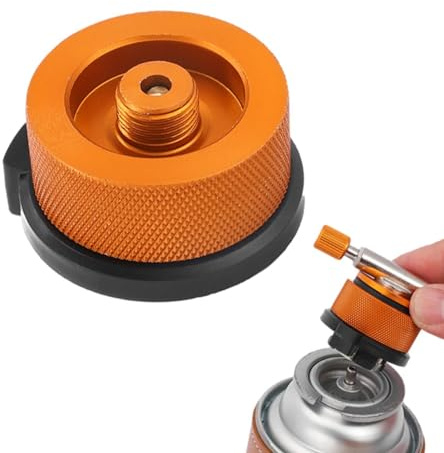 flaschenadapter, Campingkocher Anschluss, kartuschen Adapter, Camp flaschenadapter, BBQ Barbecue Stechkartuschen Adapter Für Campingkocher Brenner Herd-Anschluss