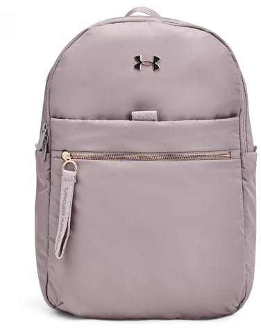Under Armour Studio Campus Rucksack Damen Gepäck Tetra Gray/Tetra Gray/Metallic Rose Gold One Size, Tetra Gray/Tetra Gray/Metallic Rose Gold, One Size, Gepäck