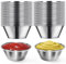 Artcome 36 Pack Stainless Steel Condiment Sauce Cups Great for Dipping and Portion Cups, 1.5 oz