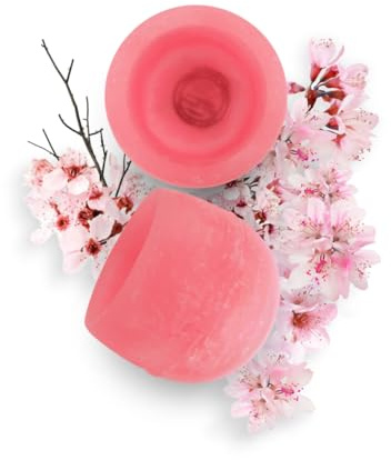Kirschblüte Raumduft - Candiles Duftwachs | Mehrere Monate Duft ohne Flamme - Sanft & Sicher für Kinder & Haustiere. Sakura Raumduft für Wohnzimmer, Bad und Küche.