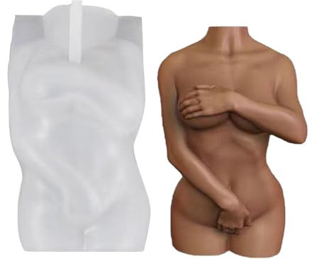 Kerze Frauenkörper, Körper Kerzen Silikonformen, Kerzengießform Silikon, Weibliche 3D Silikonform, Kerzen Selber Machen Silikonformen, Kerzenformen Gießen Zum Die Herstellung Der Duftkerze
