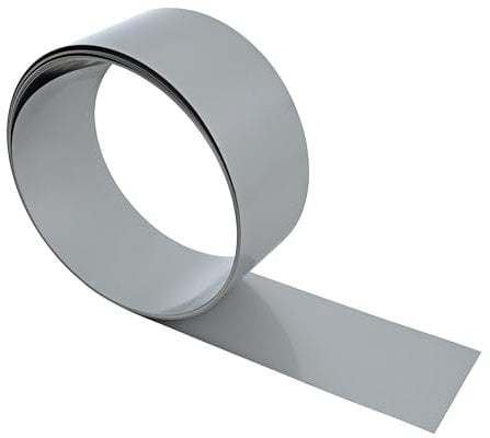 ESTEXO Rasenkante Edelstahl Beeteinfassung Hochbeet Beetumrandung Mähkante Einfassung Rahmen (15 cm x 10 m)