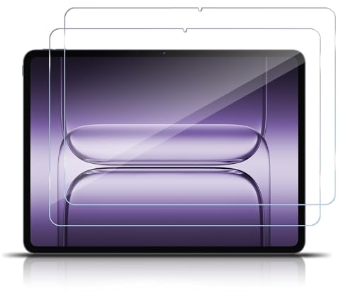 ELYCO Schutzfolie Kompatibel mit OnePlus Pad 3 für Panzerglas, 2 Stück | 9H Härte Anti-Kratzen Glass Protector, Anti-Bläschen Panzer Schutz Glas, HD Klar Displayschutz