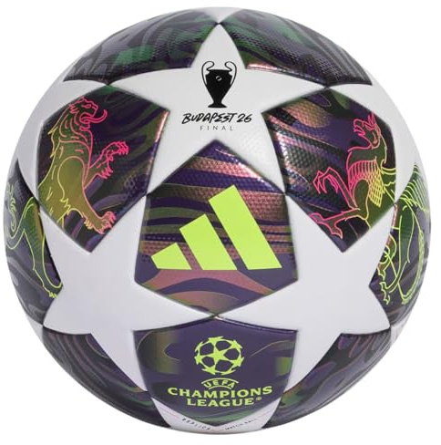 adidas UNISEX UCL LGE F DPURPL/WHITE/SYELLO 5