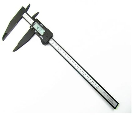 CFWWSAQ Micrometer, 12inch 300mm Electronic Digital Caliper Big LCD Plastic Digital Vernier Caliper With Long Jaw Micrometer Gauge