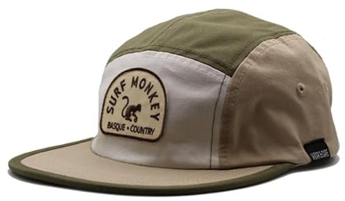 Gorra Strapback 5 Paneles - Classic Jockey Cap - Gorra de béisbol para Hombre/Mujer Algodón Orgánico