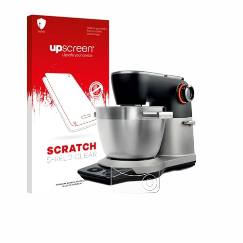 upscreen Schutzfolie für Bosch MUMS8Z | Transparenter Displayschutz Made in Germany Kristall-Klar Kratzschutz Anti-Fingerprint