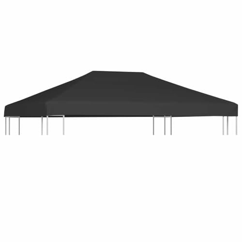 Emmtore Toldo de cenador 310 g/m² 4x3 m Gris