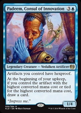 Magic: The Gathering - Padeem, Consul of Innovation - Padeem, Console dell'Innovazione - Kaladesh