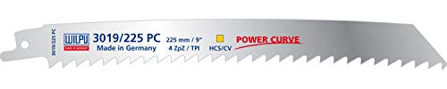 Wilpu Power Curve Säbelsägen Sägeblatt 225 mm, 5 Stück