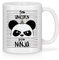 Shirtinator Einhorn Unicorn Ninja Panda Tasse I Lustige Tasse mit Spruch I Kaffeetasse Geschenkidee-n für Frauen Beste Freundin Büro Kolleginnen