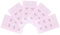sourcing map 5 Pcs Bra Pink Soft Extenders Strap Extender 2 Hooks