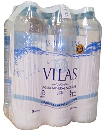 Vilas del Turbón Agua Mineral pack 6 Botellas 1 L.