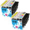 INK INSPIRATION® Ersatz für Brother LC1100 Druckerpatronen 10er-Pack, kompatibel mit Brother DCP-145C 165C 195C 197C 375CW 385C 395CN 585CW 6690CW MFC-250C 290C 490CW 5490CN 5890CN 5895CW 6490CW 990CW