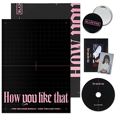BLACKPINK Special Edition Album - [ HOW YOU LIKE THAT ] CD + Photobook + PostCard + Polaroid + Folded Poster(On Pack) + OFFICIAL POSTER + FREE GIFT