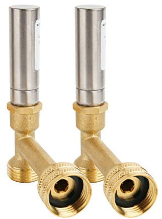 Watflow Water Hammer Arrestor 3/4GHT Thread - Air Hammer Arrestor for Washing Machine & Toilet - 2 Pcs
