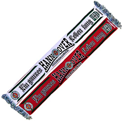 Hannover Schal, Fussballschal, EIN GANZES LEBEN LANG (Winterschal, extra dicke, weiche Qualität)
