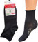 calze college®6 PAIA CALZINI UOMO SENZA ELASTICO IN PURO COTONE FILO DI SCOZIA ELASTICIZZATO 40-46 (Nero Basso)