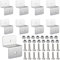 8 Stück Solar Panel Z Halterungen,Solar Panel Montagehalterung,Z-Halter Solarmodul,Solarpanel Montagehalterung Wohnmobil,Solar Panel z Holder mit 16 Muttern und 16 Schrauben