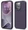 elago Liquid Silicone Case Compatible with iPhone 15 Pro Case, Premium Silicone, Full Body Protective Cover [4 Layer Shockproof Structure], Anti-Scratch Soft Microfiber Lining (Deep Purple)