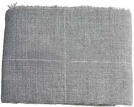 Fonowx Tufting Tuch, Primär Tufting Tuch, Tapisserie, Teppich, Teppichherstellung, Lochnadel, Grau, 100x200cm