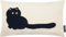 MAGMA Kissenhülle Kissenbezug Dude Katze 30x50cm Wendekissenhülle getuftet 3D Effekt schwarzes Kätzchen