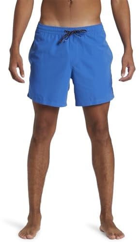 Quiksilver Homme Everyday Solid Volley 15 Shorts, Medium Blue, S EU