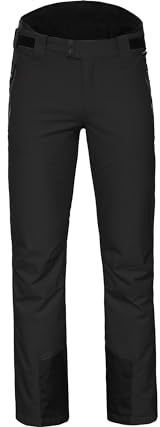 Bergson POSIO Comfort | Herren Skihose, wattiert, recycelt, 20000 mm Wassersäule, Black [900], 46 - Herren