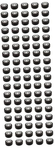 ibasenice 90 Stk ferngesteuertes Spielzeug für Rad Spielzeuge Autozubehör zum Selbermachen Auto-Bastelbedarf Hubschrauber Lieferungen runder Stab Kunsthandwerk Kind Modell