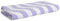Möve Beach Welle Strandtuch 80 x 200 cm aus 100% Baumwolle, Snow/Lilac