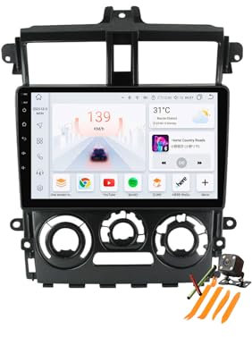 YLOXFW Autoradio Stereo Android 13.0 Navi für M-itsubishi Colt Plus 2007-2012 Sat GPS Navigation 9 Zoll Cartablet DVD Multimedia Player FM BT Receiver mit Carplay 4G 5G WiFi DSP SWC,M6 pro3