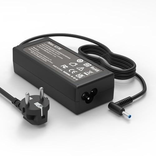65W Ladekabel Laptop Ladegerät Kompatibel mit HP Elitebook Probook 650 645 640 455 450 470 255 430 440 G10 G9 G2 G3 G4 G5 Elitebook 1030 1040 850 840 820 G2 G3 G4 G5 Chromebook 11 14 Notebook Netzteil