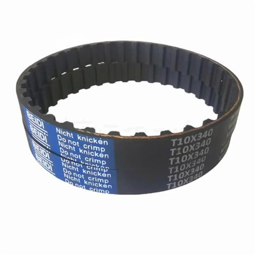 Übertragungsriemen T10 Zahnriemen Aus Gummi Mit Hohem Drehmoment Modellnummer T10x340 370 400 410 440 450 460 480 500 520-T10x800 Breite 15/20/25/30/40/50 Mm Keilriemen Zahnriemen(T10x400,1PC_25MM)