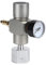 Ysislybin CO2 Druckminderer, 2 in 1 Mini-CO2-Gasregler-Manometer, Druckregelungs-Adapter 3/8in auf TR21.4 für Sodastream, CO2 Druckminderer Zapfanlage für Soda Maker Mineralwasser Bier Soda