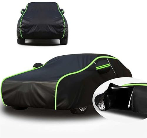 Autoabdeckung Vollgarage für 𝖵𝗈𝗅𝗄𝗌𝗐𝖺𝗀𝖾𝗇 Golf 7 GTI,Abdeckplane Winter Auto,Auto Abdeckplane Staubdicht Wasserdicht Autohülle