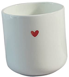 Tazzina da caffè espresso Tazze da caffè uniche - Tazza da caffè Tazze a forma di cuore Tazza da tè in ceramica Tazza da tè in porcellana per espresso Tazza da tè Tazza da tè Tazza da caffè ...