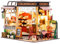CUTEBEE Kit Book Nook - Maison Miniature DIY pour Adultes, Kit de Construction Modèle en Bois, Puzzle 3D, Décor Étagère à Livres, Idée Cadeau Créatif pour Femmes et Adolescents (M2422)