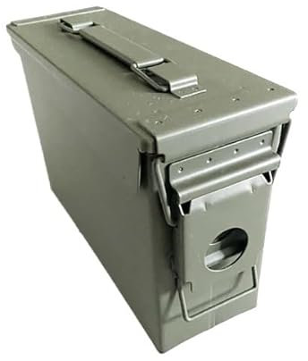 SchrankveranTresor Neu Eisen Ammo Box Wasserdicht Und Feuchtigkeit Proof Militärische Taktische Outdoor Paintball Wandtresor mit(Nonporous)