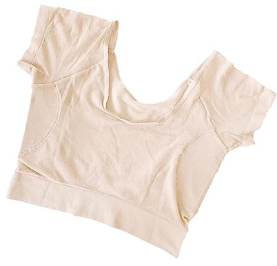 NOLITOY 1pc Sweat Absorbent Vest for Women Ultra-thin Underarm Shield Washable and Breathable Sports Top for Running Jogging and Outdoor Activities