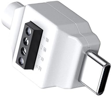 Type C Male to 5 Pin / 4 Pin Crimp Terminal Adapter Quick USB C Cable Fix Customized Type C Quick Connect Connecting Adapter