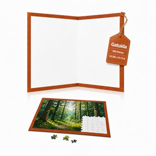 Foldable Puzzle Game Board Mat Frame Non Slip Display Organiser Home | Carrying between Locations, Folding Storage Method, Display Positioning, Tabletop Puzzle Board, Portability Saving Space