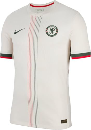 Fc Chelsea 2025/26 Match Away Nike Authentic Dri-Fit ADV Fußballtrikot Für Herren, Phantom/Speed Red/Galactic Jade/Galactic Jade, HJ4553-031, L