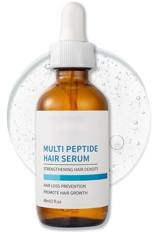 Haarwachstumsserum, Peptide Serum Kopfhaut Serum, Haarausfall Kontrolle für Männer & Frauen, Öl für dichtes Haar, Pflegendes Scalp Serums, Haarwachstum Beschleunigen, Nicht klebrig, Anti-haarausfall