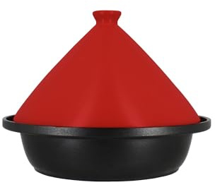 MENASTYL - Tajine d24cm fond alu induction couvercle en céramique magenta - 6020042