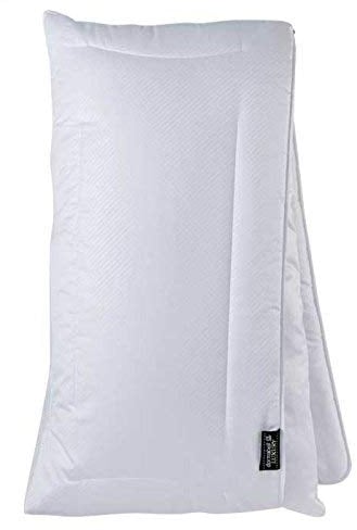 Traumina Kissen CL Luxury Faser, gefüllt mit hochwertiger Micro-Spezialfaser, veredelt mit feinen Silberfäden, Made in Germany (40 x 80 cm)