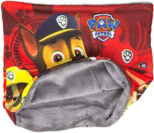 Paw Patrol Schal - Loop - Kragenschal - für Jungs und Mädchen (grau)