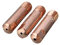 MASUNN 10 Stück Mb-15Ak M6 Mig/Mag Schweißbrenner Kontakt Tip Gas Düse 0,8/1,0/1,2Mm -1,0Mm