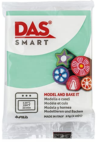 DAS Smart Oven Bake Modelling 57g Clay Jade | Polymer Clay, For Professionals & Hobbyists
