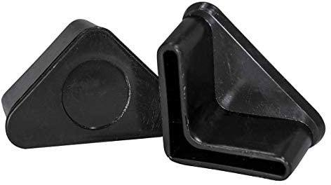 1 Inch Angle Iron Plastic End Caps L Shaped Chair Glides