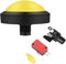 Botón De Masiva Led,100mm Pulsador USB Push Button,DC12V Aplicable a Máquinas Expendedoras Interactivas, Máquinas De Juegos Grandes(Amarillo)